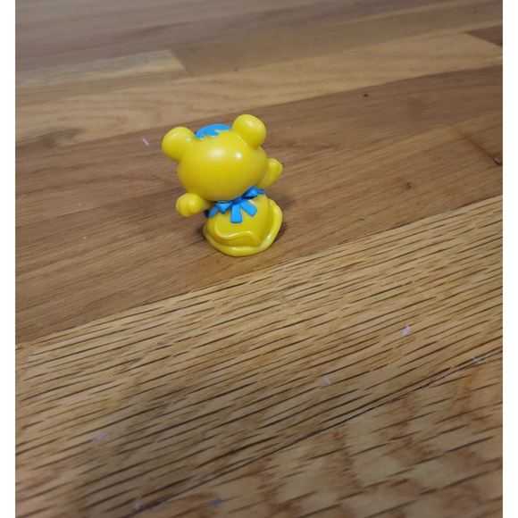 Strawberry Shortcake Cheesecake Pet Yellow Bear Mouse Figure Blue Bow - Picture 3 of 6